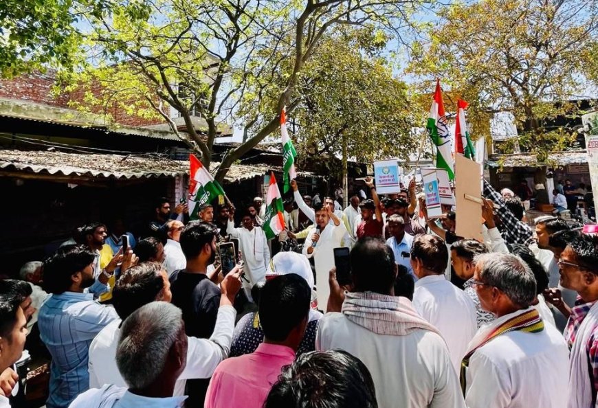 मुआवजा नहीं तो इस्तीफा दो: ओलावृष्टि से बर्बाद फसलों पर भड़के किसान, तहसील का घेराव कर सांसद-विधायक पर साधा निशाना