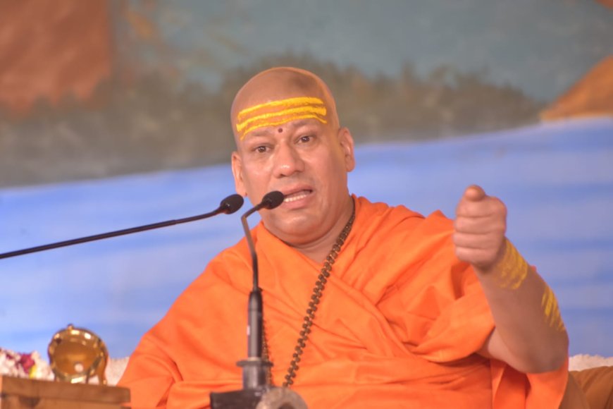 ‘राम-भरत मिलाप’ प्रसंग ने भिगोई श्रद्धालुओं की आंखें, परखम में उमड़ा आस्था का सागर, व्यास पीठ से स्वामी कैलाशानंद गिरि महाराज बोले- गौ-सेवा सर्वोपरि तीर्थ