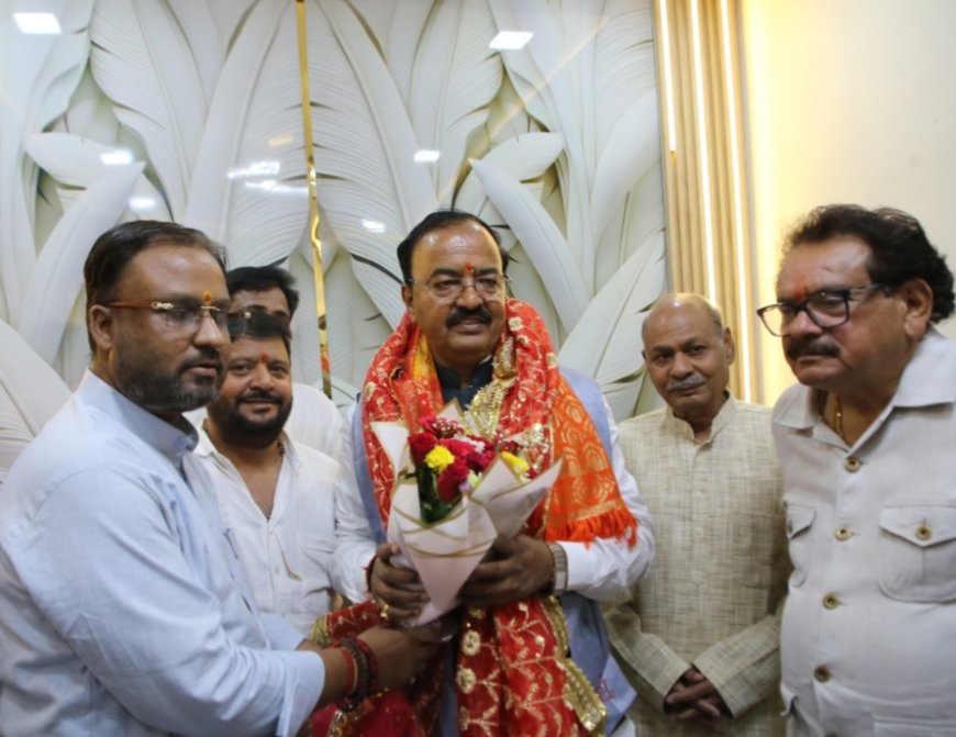 डिप्टी सीएम का कार्यकर्ता कनेक्ट, आगरा में केशव मौर्य ने दिया जीत का मंत्र