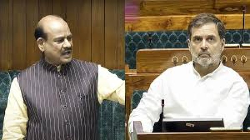 लोकसभा में स्पीकर का मजाकिया अंदाज,   बोले- शशि थरूर ने ज्ञान दे दिया,  वेणुगोपाल नहीं लेते तो मैं क्या करूं,   राहुल पर तंज-आपका ही माइक बंद होता है