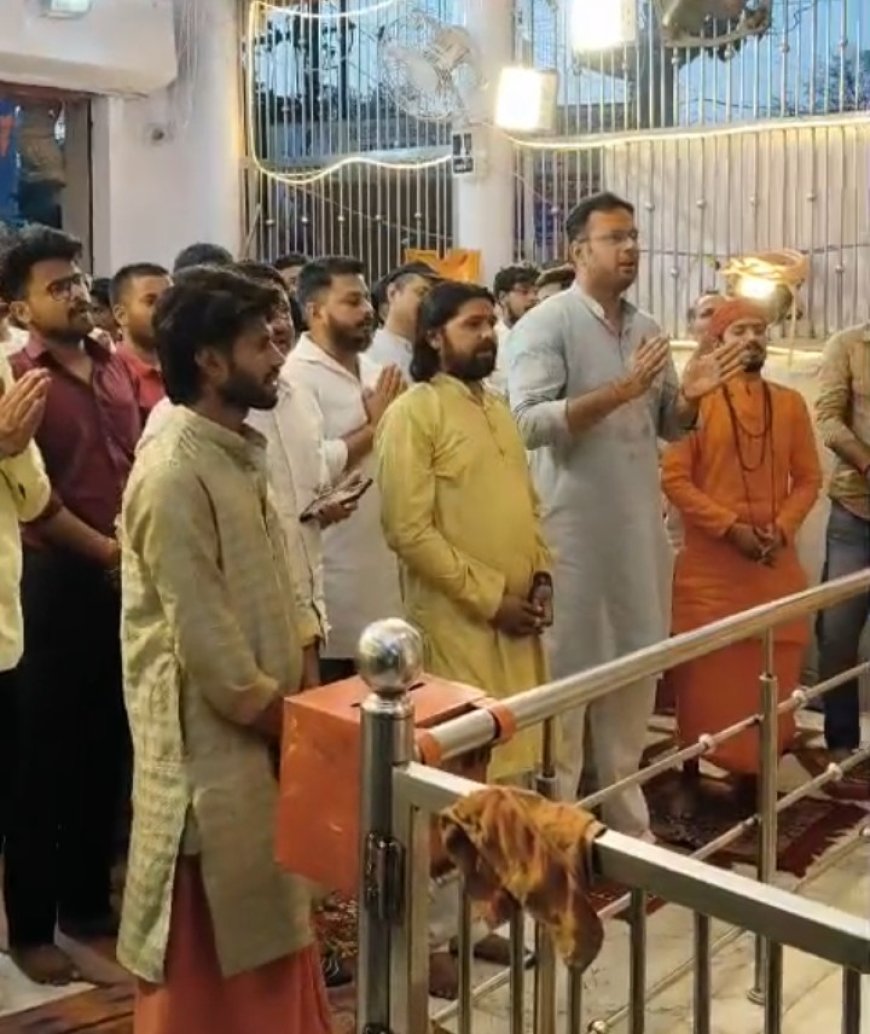 सेंट जॉन्स चौराहे पर गूंजा हनुमान चालीसा, बजरंग दल का साप्ताहिक पाठ अभियान शुरू