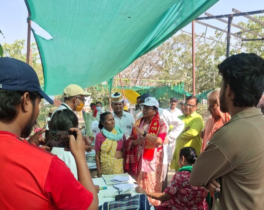 आगरा के दयालबाग में 501वां मेगा हेल्थ कैंप, स्वास्थ्य, पोषण और शिक्षा का संगम