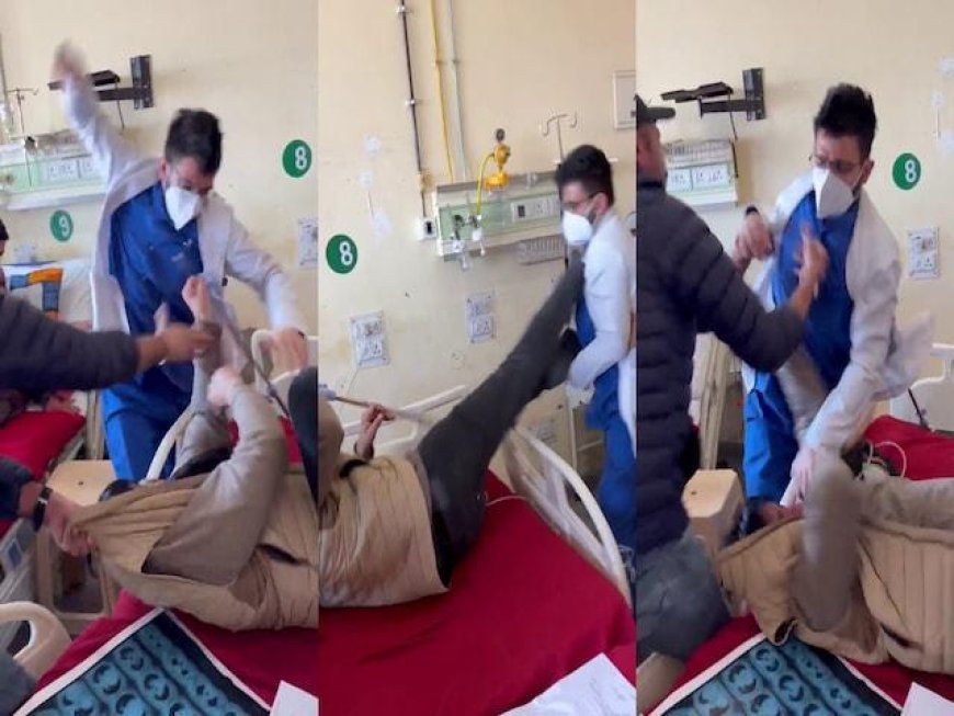 अस्पताल बना रणभूमि, डॉक्टरों पर हमला, गार्ड को पीटकर फरार हुए दबंग