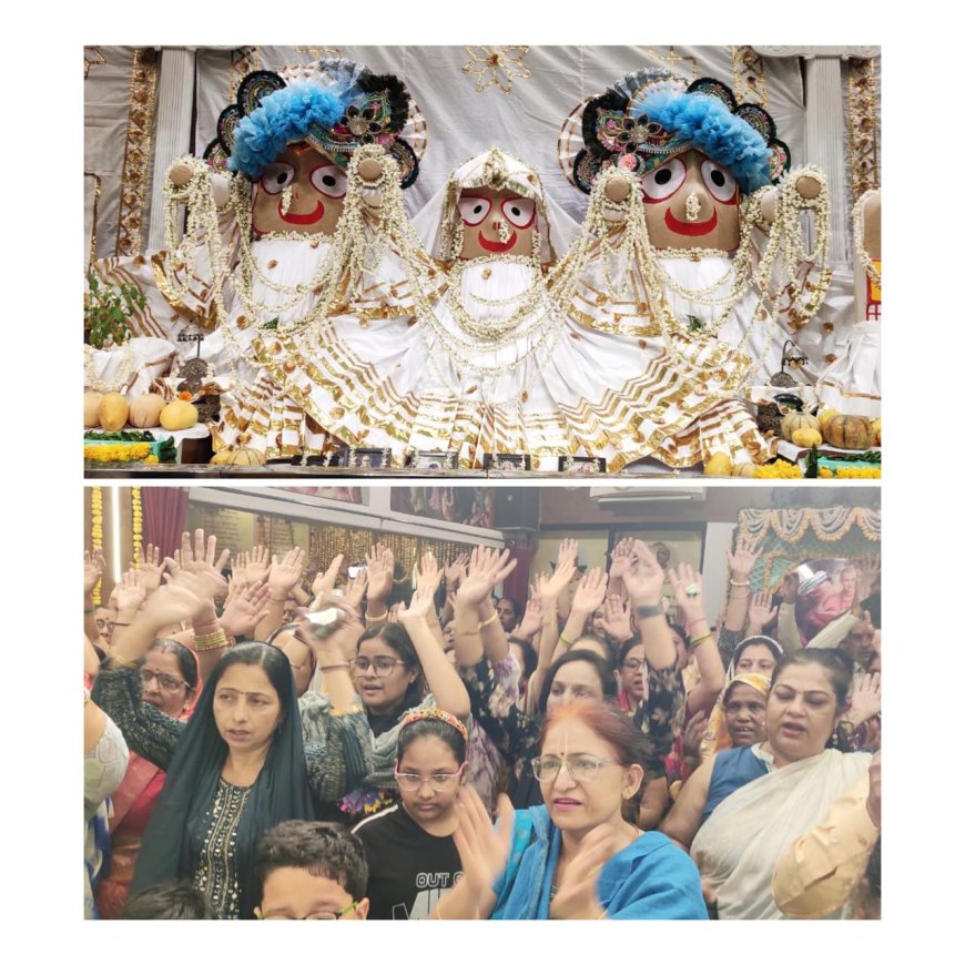 अक्षय तृतीया पर चंदन में सजे श्रीजगन्नाथ, भक्तों को दिए पीत वर्ण में दिव्य दर्शन