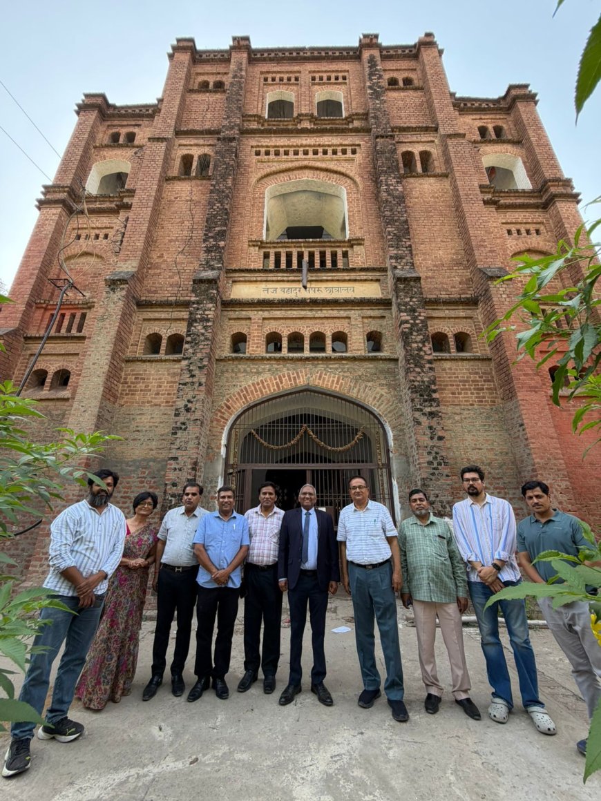 आगरा कॉलेज में एनएचआरसी प्रतिनिधि का औचक निरीक्षण: हॊस्टल व्यवस्थाओं ने जीता दिल, पूर्व छात्र उपेंद्र बघेल ने बांधे तारीफों के पुल, 1983-84 की यादों से जुड़ा गौरव- सप्रू हॉस्टल से निकले छात्र ने आईआईटी से आईपीएस तक का सफर सुनाया