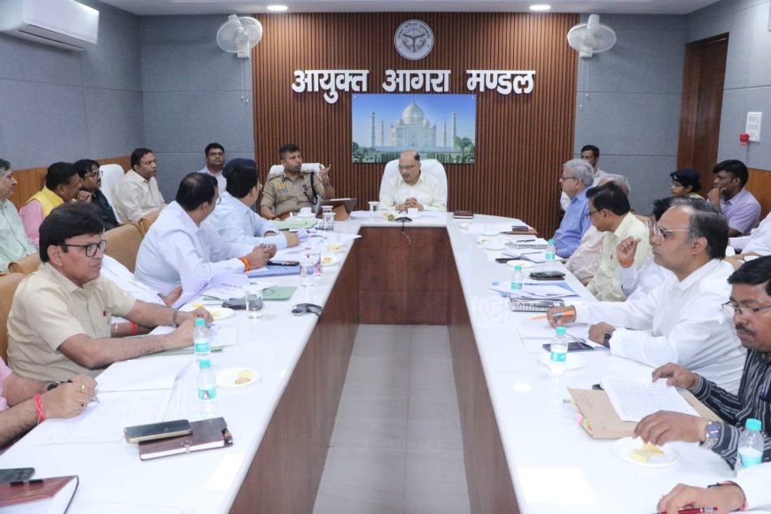 आगरा मंडल में सड़क हादसों पर मंडलायुक्त की सख्ती: हादसों में जनहानि पर लापरवाह चालकों के लाइसेंस निलंबन के निर्देश, दुर्घटना संभावित क्षेत्रों में क्रिटिकल कॉरिडोर टीम गठित