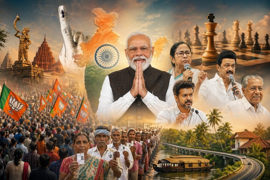 हवा का रुख बदल रहा! 2026 की सियासत में किसकी बाज़ी, किसकी मात?