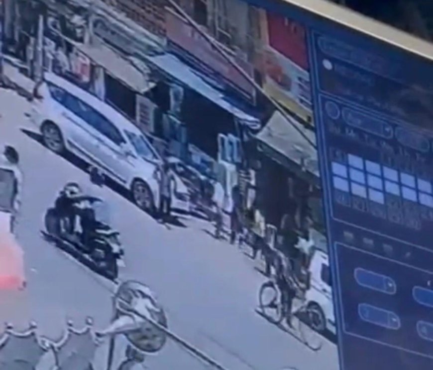 रामबाग चौराहे पर दिनदहाड़े चोरी, ‘तेल टपकने’ का झांसा देकर कार से पार किया हैंडबैग