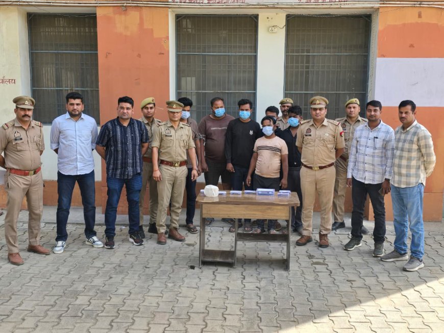 आगरा में ट्रांसयमुना पुलिस का बड़ा खुलासा, 6 शातिर चोर गिरफ्तार, चोरी का माल बरामद