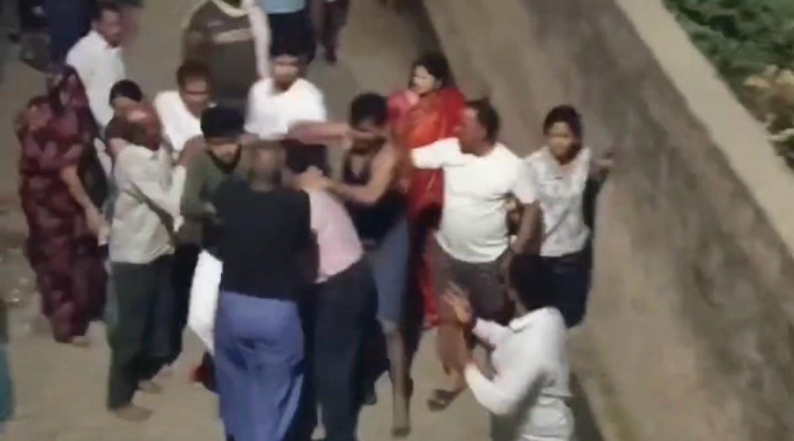 महिला अधिवक्ता के घर में घुसकर हमला, लाठी-डंडों से परिवार पर कहर, वीडियो वायरल