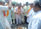 कमला नगर में बनेगा भव्य महाराजा अग्रसेन द्वार, केंद्रीय मंत्री एसपी सिंह बघेल ने किया शिलान्यास