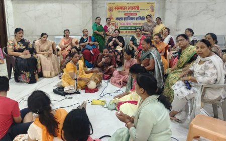 जयपुर हाउस में गूंजा राम-नाम, संस्कार भारती की भजन संध्या में भक्ति की उमंग