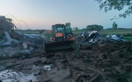 बरेली में जल जीवन मिशन की टंकी सात महीने में ढहने के मामले में दो इंजीनियर बर्खास्त, जेई निलंबित