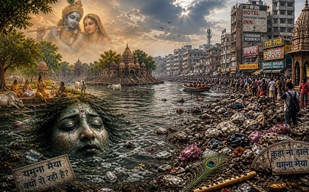 क्या यह वही वृन्दावन है या कोई और शहर? श्रीकृष्ण की लीला भूमि को टूरिस्ट स्पॉट बनाने का पाप ब्रज की आत्मा पर हमला है