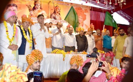 महाराणा प्रताप जयंती पर शौर्य और स्वाभिमान का प्रदर्शन, आगरा शहर के विभिन्न क्षेत्रों में निकलीं शोभायात्राएं, वीरता और सनातन संस्कृति के जयघोष