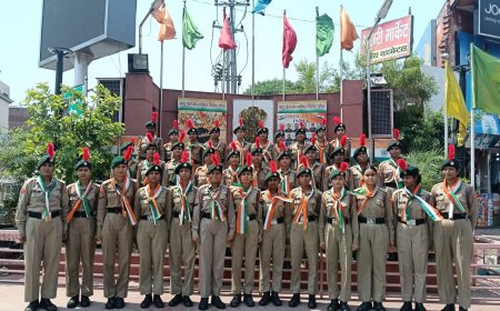 आगरा कॉलेज की एनसीसी गर्ल्स विंग ने ऒपरेशन सिंदूर की प्रथम वर्षगांठ पर जगाया राष्ट्रभक्ति का ज्वार