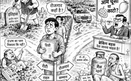 मुद्दों के मेले,  हम हैं अकेले!!