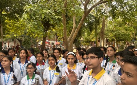 पालीवाल पार्क में प्रकृति ने सिखाया जीवन का पाठ: गायत्री पब्लिक स्कूल के विद्यार्थियों का जागरूकता से भरपूर प्रकृति भ्रमण