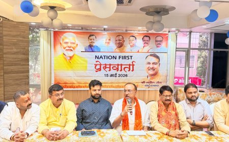वैश्विक संकट के बीच “राष्ट्र प्रथम अभियान” शुरू, सांसद नवीन जैन ने पेश किया रोडमैप