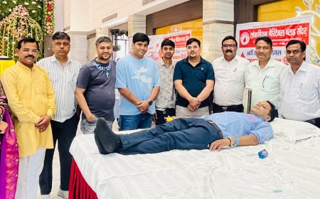 रक्तदान कर जीवन बचा रहे महादानियों का सम्मान, लोकहितम ने किया अति विशिष्ट सम्मान से अलंकृत