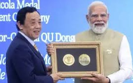 पीएम मोदी को खाद्य और कृषि संगठन का सबसे बड़ा सम्मान, रोम में एग्रीकोला मेडल से नवाजे गए