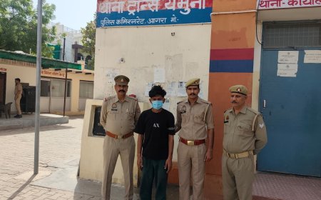 राज चौहान हत्याकांड में वांछित आरोपी विशाल जाटव गिरफ्तार, लंबे समय से चल रहा था फरार