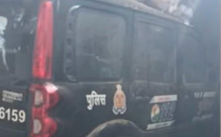 एत्मादपुर में बेकाबू पीआरवी कोल्ड स्टोरेज के ऑफिस में घुसी, तीन घायल