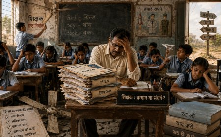 डिग्रियों का ढेर, ज्ञान का अकाल: भारत के क्लास रूम में आखिर हो क्या रहा है? जब शिक्षक ही तैयार नहीं, तो बच्चे क्या सीखेंगे?