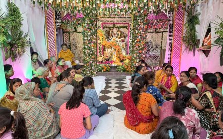 पुरुषोत्तम मास में आगरा में भक्ति का सैलाब, श्री मथुराधीश मंदिर में राम नवमी महोत्सव, मंगलम एस्टेट और जयपुर हाउस में निकलीं कलश यात्राएं