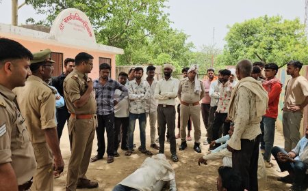 आगरा के खेड़ा राठौर क्षेत्र में ट्रैक्टर ट्रॊली पर बैठा किशोरवय श्रमिक नीचे आ गिरा, पहिए से कुचलकर दर्दनाक मौत