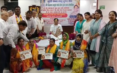 नवजातों के लिए देवदूत बनीं माताएं, दुग्ध दान करने वाली महिलाओं को मां यशोदा गौरव सम्मान, मातृ दुग्ध बैंक ने 14 नवजातों को दिया जीवनदान