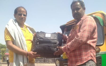 ईमानदारी की मिसाल पेश की ऑटो चालक सतीश राजपूत ने, सतना के यात्री का बैग स्टेशन पहुंचकर लौटाया
