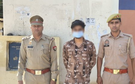 राज चौहान की हत्या के बाद से फरार कन्हैया ठाकुर को पुलिस ने घेराबंदी कर दबोचा, जेल भेजा गया