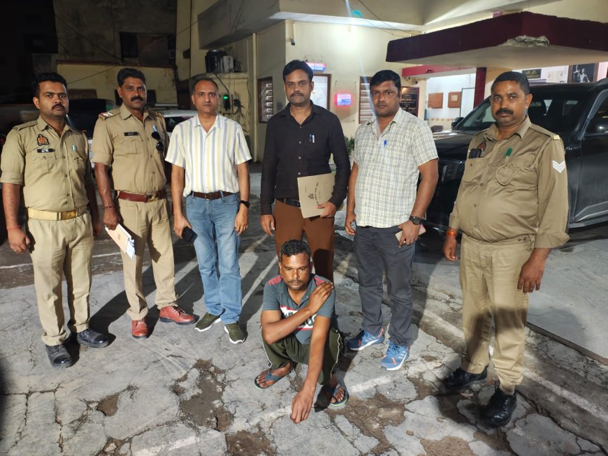 आगरा एसटीएफ की बड़ी कार्रवाई, 50 हजार का इनामी गैंगस्टर फ्रीगंज से गिरफ्तार