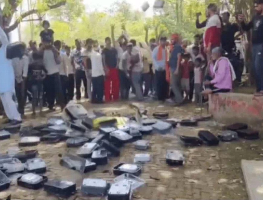 स्मार्ट मीटर विवाद गरमाया, किसानों का एमडी ऑफिस पर प्रदर्शन का ऐलान