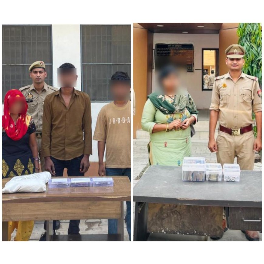 घरों में काम करने वाली महिला से लेकर सुनसान मकानों तक महिला चोरों का नेटवर्क बेनकाब