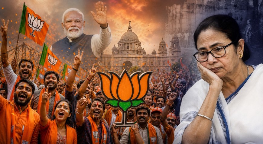 श्यामा प्रसाद मुखर्जी के बंगाल में कमल का प्रचंड उदयः 15 साल की ममता सत्ता ढही, ध्रुवीकरण और जनाक्रोश के बीच हुआ भाजपा का जबर्दस्त उभार, सटीक रणनीति, केंद्रीय बलों की सख्ती और संगठनात्मक ताकत से रचा जा सका इतिहास