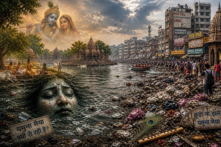 क्या यह वही वृन्दावन है या कोई और शहर? श्रीकृष्ण की लीला भूमि को टूरिस्ट स्पॉट बनाने का पाप ब्रज की आत्मा पर हमला है