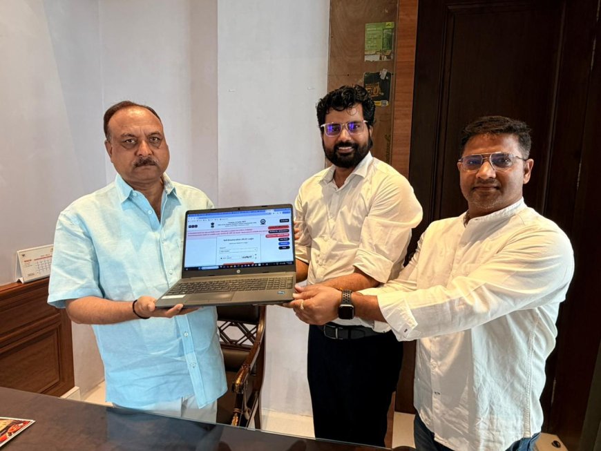 सांसद नवीन जैन ने आगरा में स्वगणना कर मतगणना प्रक्रिया के पहले चरण का किया शुभारम्भ