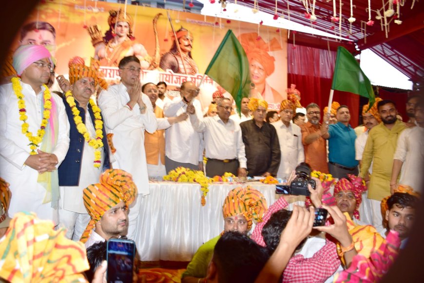 महाराणा प्रताप जयंती पर शौर्य और स्वाभिमान का प्रदर्शन, आगरा शहर के विभिन्न क्षेत्रों में निकलीं शोभायात्राएं, वीरता और सनातन संस्कृति के जयघोष