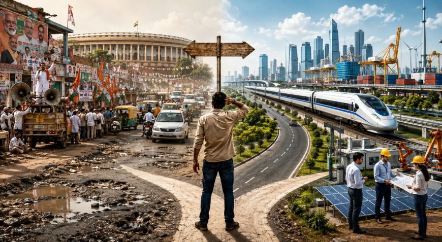चुनावी चक्रव्यूह में फंसा भारत: वोट बैंक की राजनीति में उलझा लोकतंत्र, धीमा पड़ा राष्ट्र निर्माण और विकास की दौड़ में आगे निकला चीन!