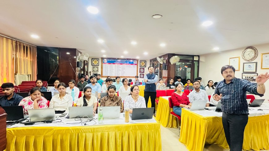 एआई क्रांति से बदल रहा सीए प्रोफेशन, जो अपनाएगा तकनीक वही बनेगा भविष्य का लीडर, सिकासा की वर्कशॊप का समापन