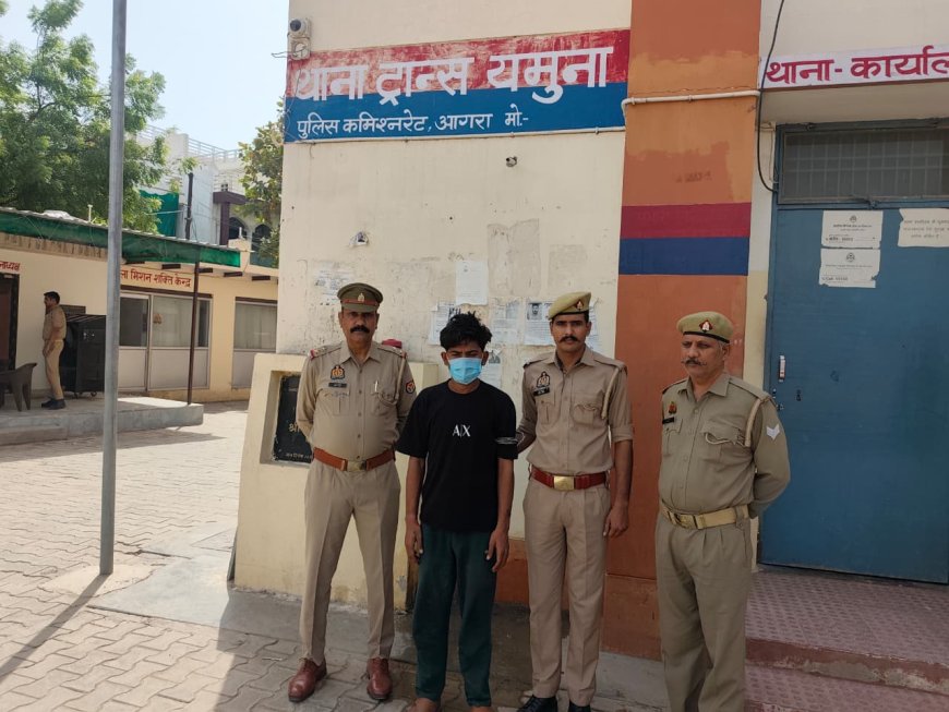 राज चौहान हत्याकांड में वांछित आरोपी विशाल जाटव गिरफ्तार, लंबे समय से चल रहा था फरार