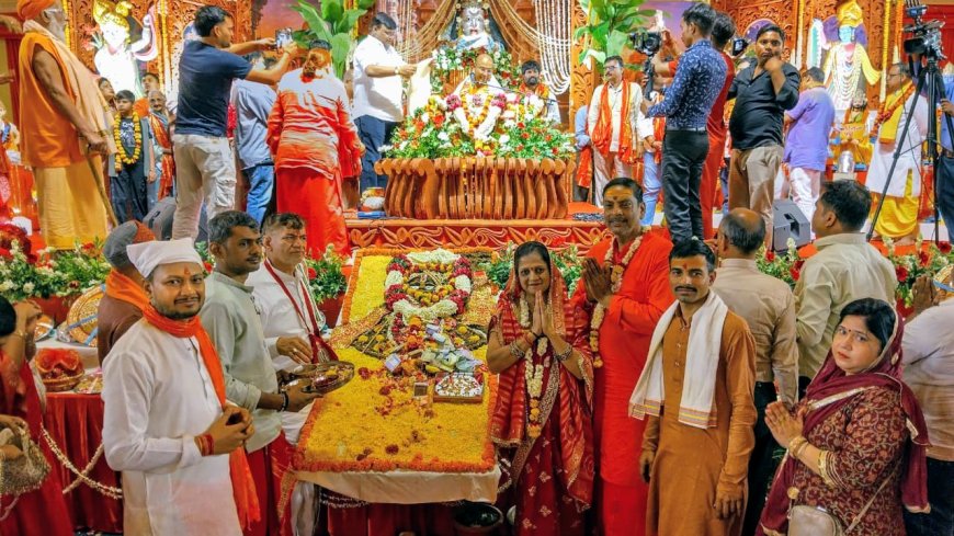 श्रीमनःकामेश्वर मंदिर मठ के भागवत ज्ञान यज्ञ, शिव परिवार संस्था की शिवमहापुराण कथा और इस्कॉन-राधा सखी ग्रुप के कथा महोत्सव में उमड़ी श्रद्धा