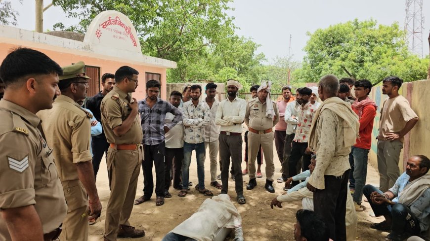 आगरा के खेड़ा राठौर क्षेत्र में ट्रैक्टर ट्रॊली पर बैठा किशोरवय श्रमिक नीचे आ गिरा, पहिए से कुचलकर दर्दनाक मौत
