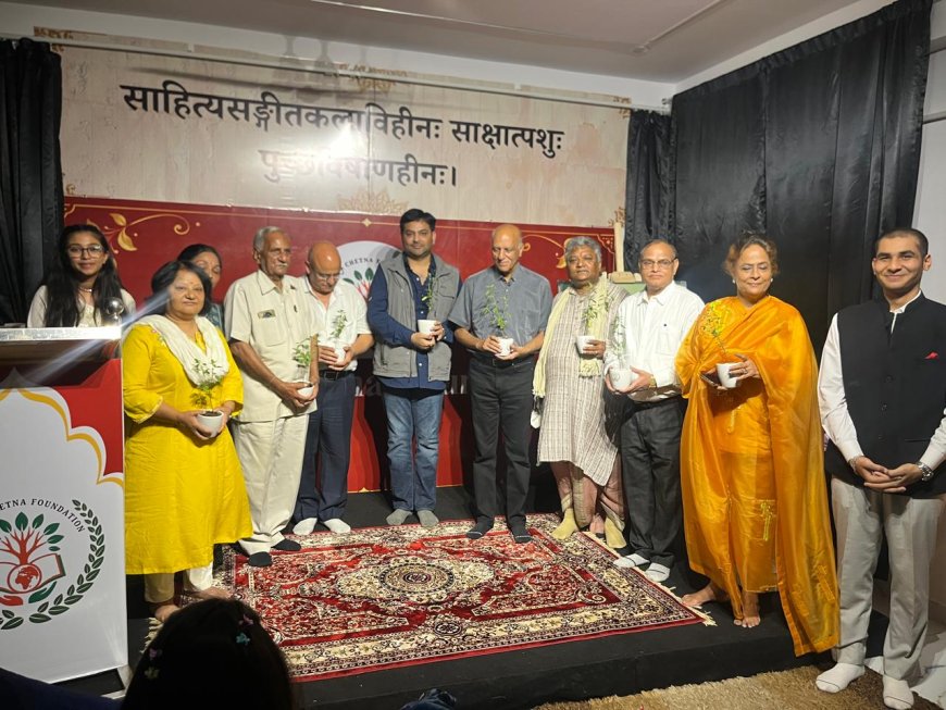 धरा चेतना फाउंडेशन के स्थापना दिवस पर सामाजिक चेतना का संगम, युवाओं को मिला नई सोच का संदेश