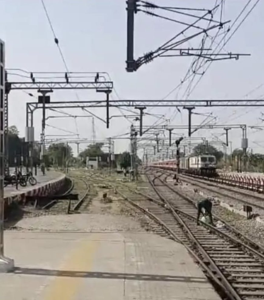 भीषण तूफान से थमा रेल यातायात: रोजा-लखनऊ रेलखंड पर ओएचई ठप, साढ़े तीन घंटे बाद बहाल हुआ संचालन, पेड़ और मलबा गिरने से रेल लाइनें हो गईं थीं बाधित, दस ट्रेनें हुईं प्रभावित