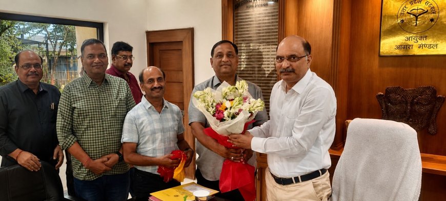 टीटीजेड की बंदिशों, गेल गैस की मनमानी और यूपीसीडा के भारी शुल्क पर फूटा उद्योग जगत का गुस्सा, चैम्बर ने मंडलायुक्त के सामने खोला समस्याओं का पिटारा