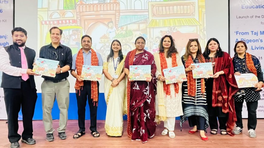 ताजमहल से ताजगंज तक विरासत की उड़ान, यूनेस्को ने बच्चों और कारीगरों को जोड़ा सांस्कृतिक धरोहर से