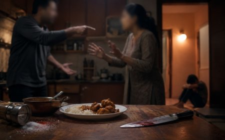 रात का खाना या मौत का न्योता? जब रसोई बन जाए रणभूमि और थाली अपराध-स्थल!